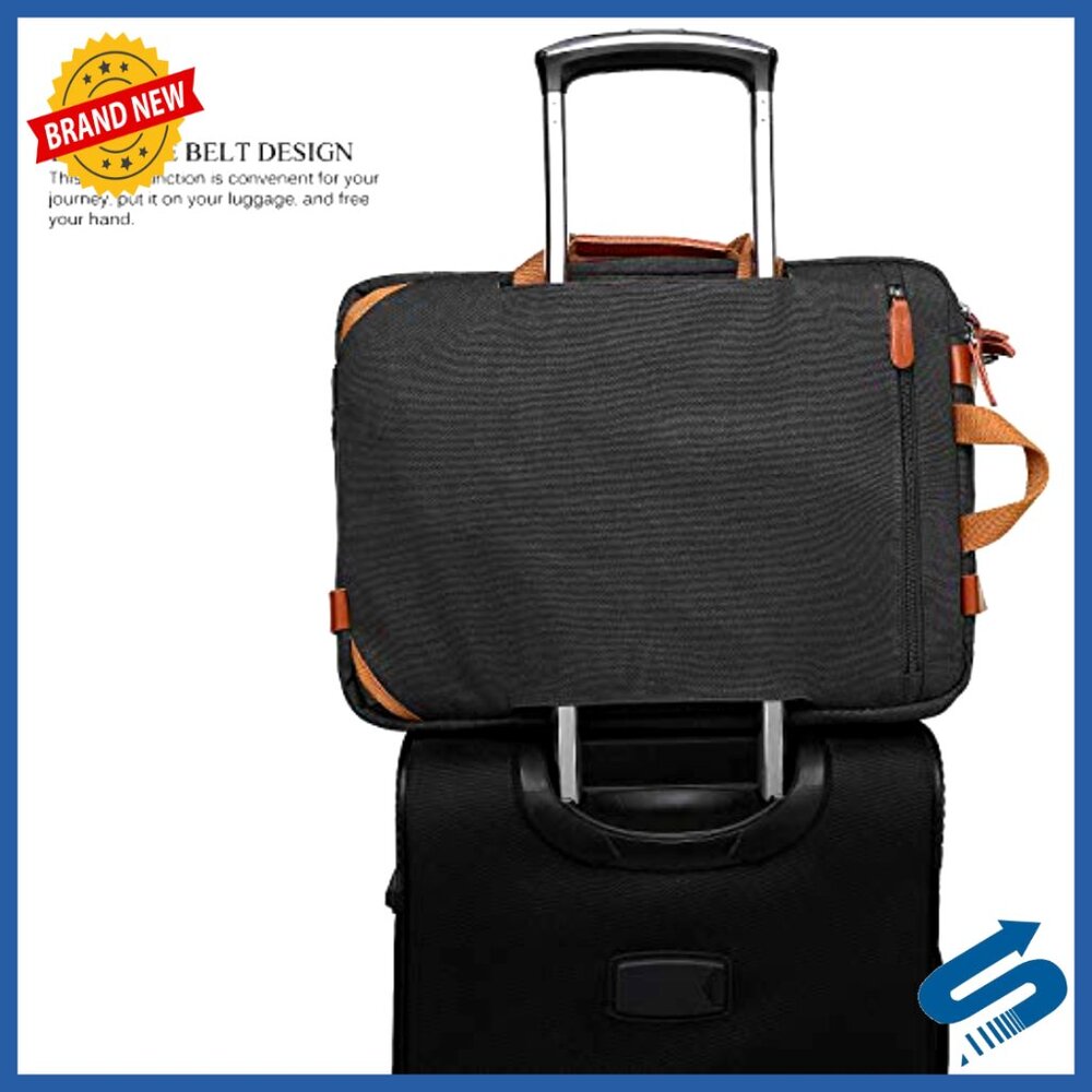 Convertible Laptop Bag Multi-Functional Travel Bu… - image 4